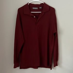 Mens brand new long sleeve polo.